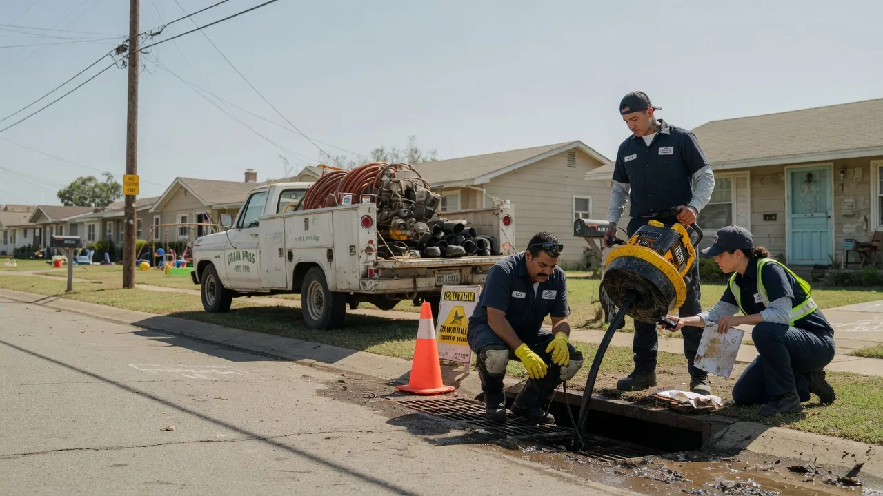 Drain Cleaning in Alanreed, TX near me